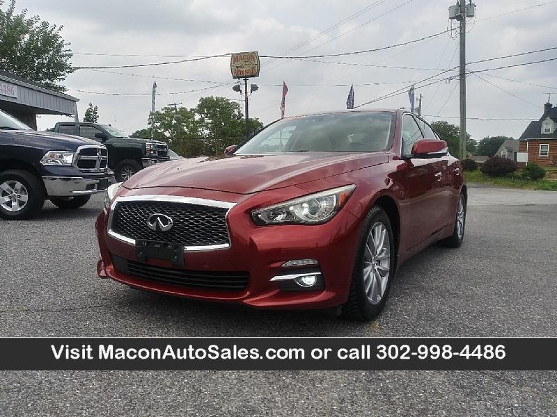 used 2014 INFINITI Q50 car, priced at $16,000