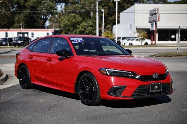 used 2024 Honda Civic car, priced at $25,620