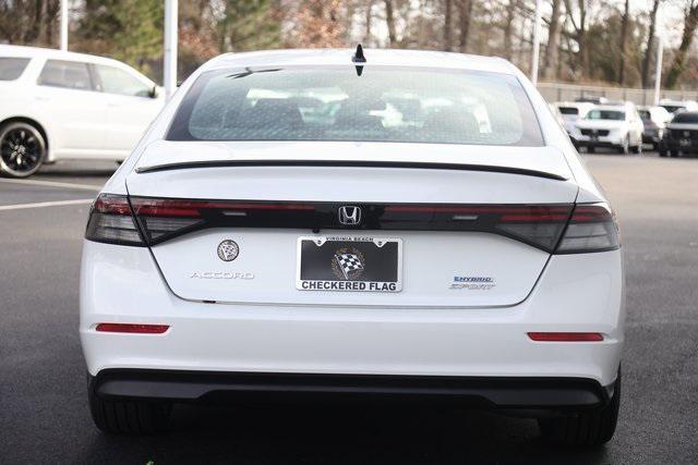 new 2024 Honda Accord Hybrid car, priced at $32,490