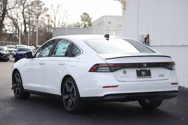 new 2024 Honda Accord Hybrid car, priced at $32,490