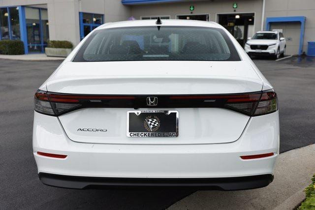 new 2025 Honda Accord car, priced at $30,306