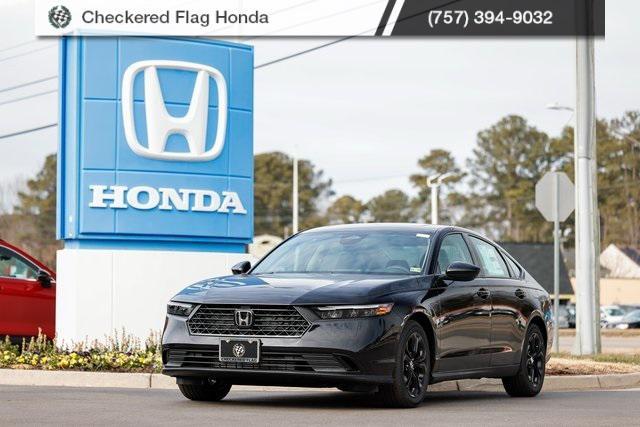 new 2025 Honda Accord car, priced at $29,374