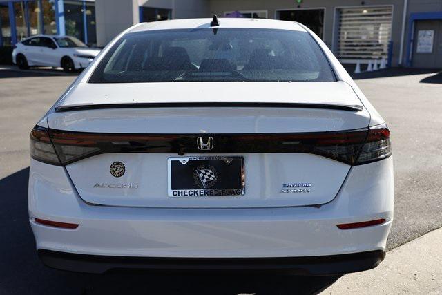 new 2025 Honda Accord Hybrid car, priced at $34,322