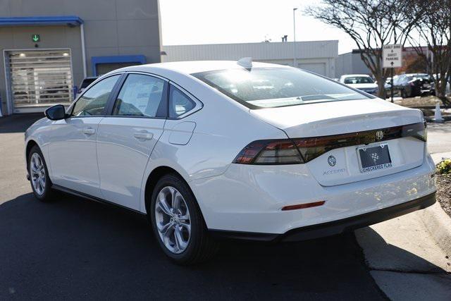 new 2025 Honda Accord car, priced at $28,150