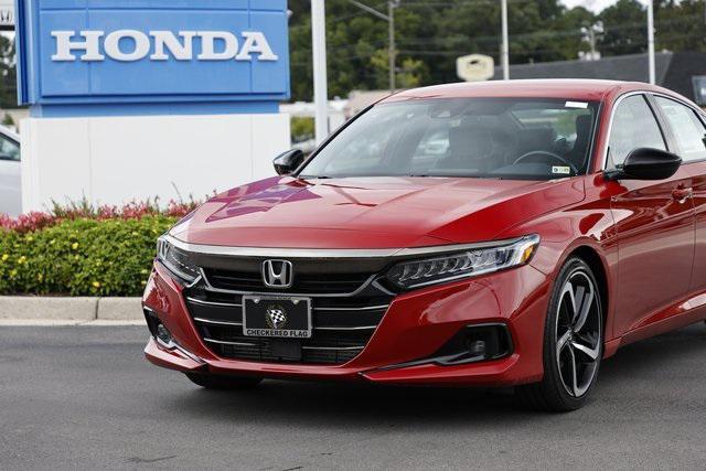 used 2022 Honda Accord car, priced at $23,490