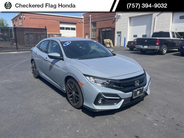 used 2021 Honda Civic car, priced at $25,387