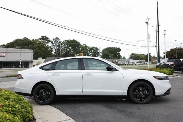 new 2025 Honda Accord car, priced at $30,990