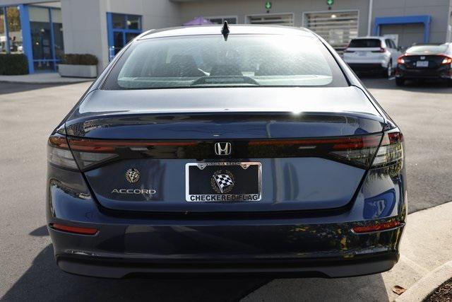 new 2025 Honda Accord car, priced at $29,919