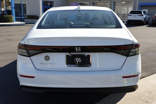 new 2025 Honda Accord car, priced at $26,945