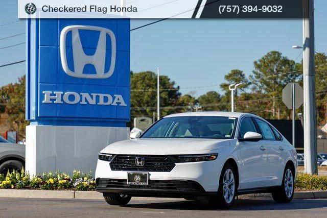 new 2025 Honda Accord car, priced at $26,990