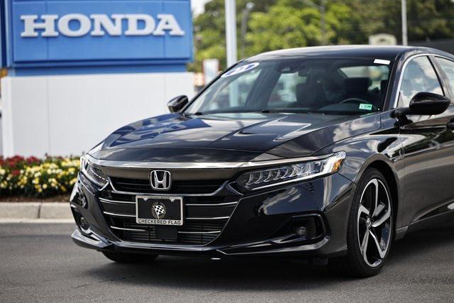 used 2022 Honda Accord car, priced at $26,990