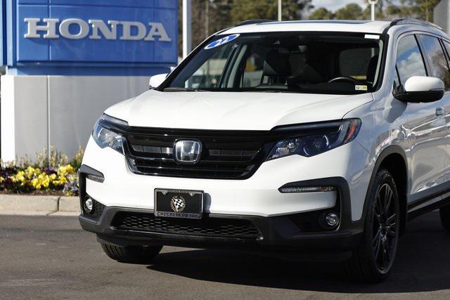 used 2022 Honda Pilot car, priced at $31,860