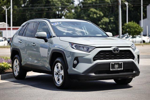 used 2021 Toyota RAV4 car, priced at $24,299