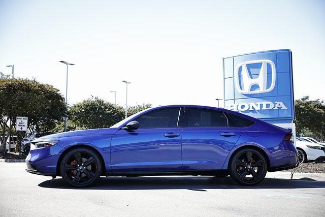 used 2024 Honda Accord Hybrid car, priced at $30,870