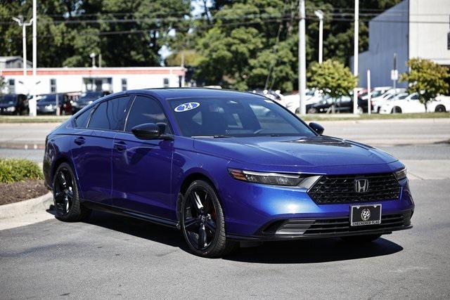 used 2024 Honda Accord Hybrid car, priced at $30,870