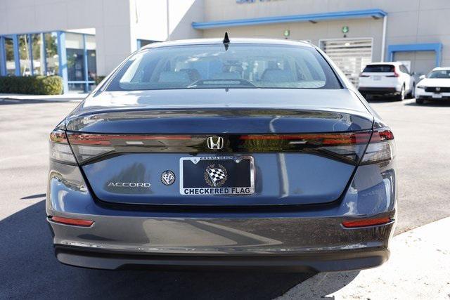 new 2025 Honda Accord car, priced at $29,460