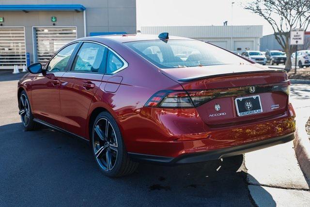 new 2025 Honda Accord Hybrid car, priced at $33,490