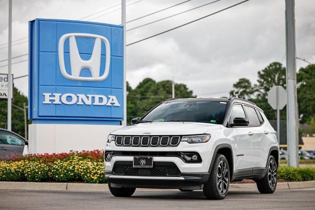 used 2024 Jeep Compass car, priced at $25,990
