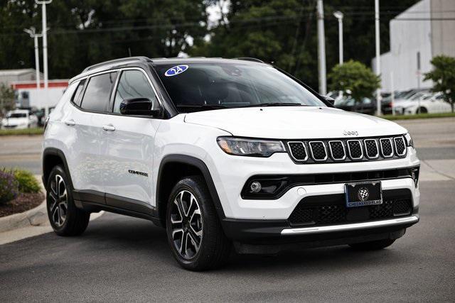 used 2024 Jeep Compass car, priced at $25,764
