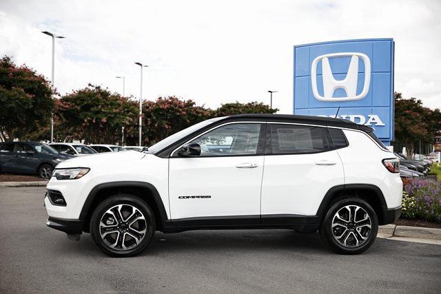 used 2024 Jeep Compass car, priced at $25,764