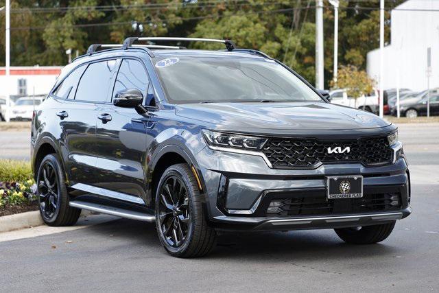 used 2022 Kia Sorento car, priced at $32,393