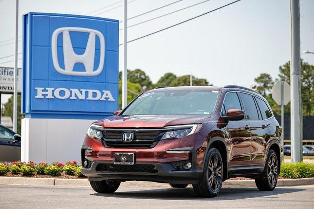 used 2022 Honda Pilot car, priced at $34,976