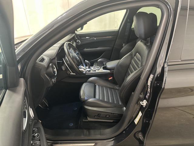 used 2021 Alfa Romeo Stelvio car, priced at $25,000