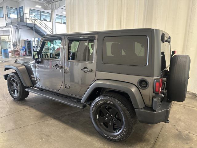 used 2018 Jeep Wrangler JK Unlimited car, priced at $25,000