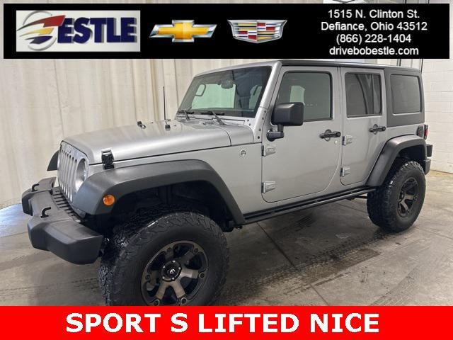 used 2017 Jeep Wrangler Unlimited car, priced at $20,771