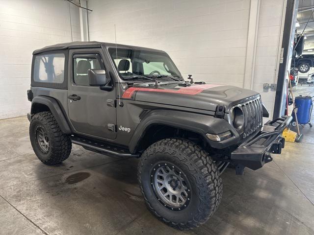 used 2018 Jeep Wrangler car, priced at $17,849