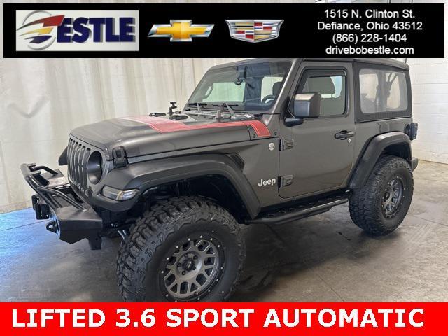 used 2018 Jeep Wrangler car, priced at $17,849