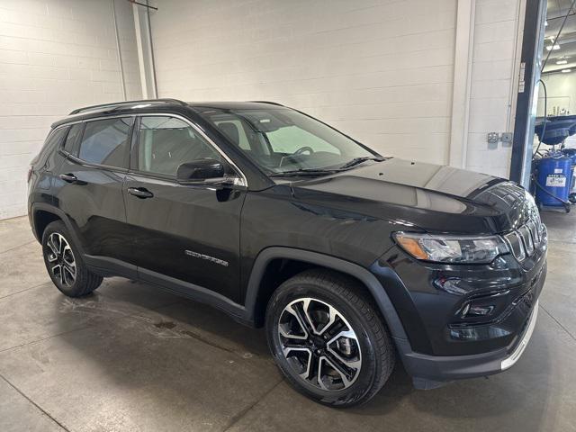 used 2022 Jeep Compass car, priced at $20,897
