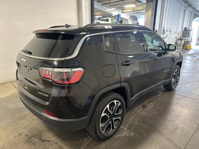 used 2022 Jeep Compass car, priced at $20,897
