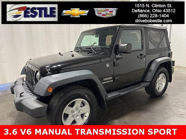 used 2015 Jeep Wrangler car, priced at $17,444