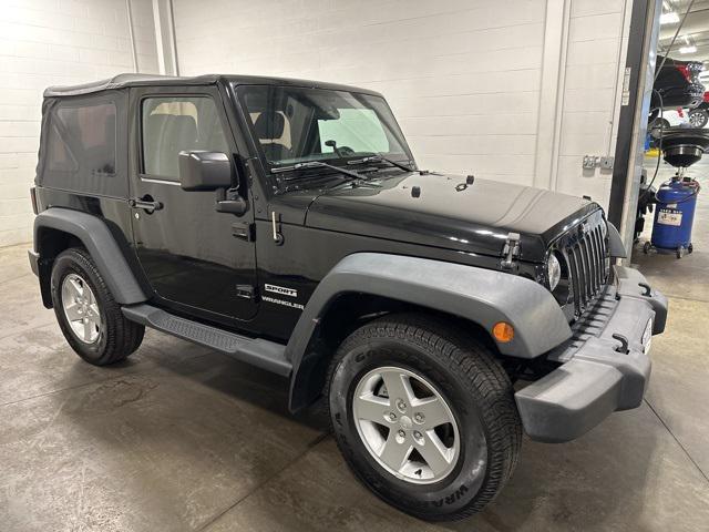 used 2015 Jeep Wrangler car, priced at $17,444