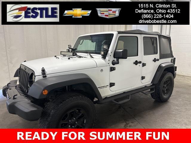 used 2017 Jeep Wrangler Unlimited car, priced at $19,800