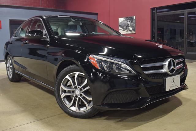 used 2017 Mercedes-Benz C-Class car, priced at $19,990