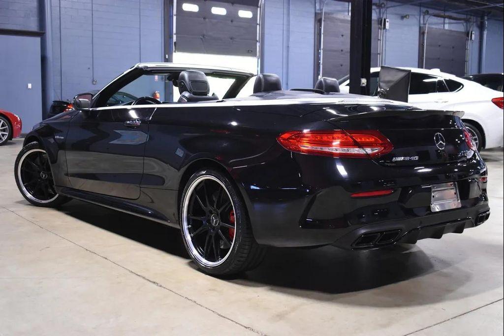 used 2018 Mercedes-Benz AMG C 63 car, priced at $47,990