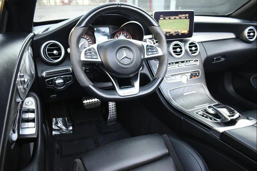 used 2018 Mercedes-Benz AMG C 63 car, priced at $47,990