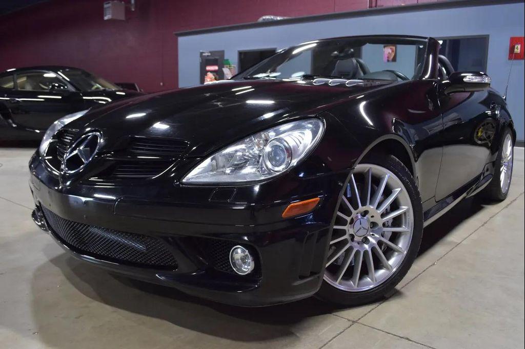 used 2007 Mercedes-Benz SLK-Class car, priced at $22,990