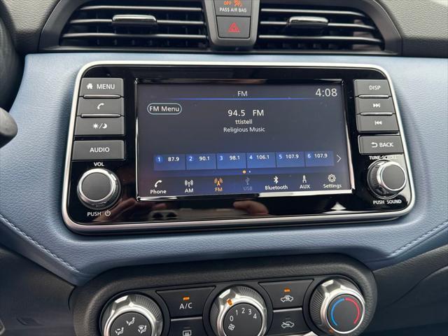 new 2025 Nissan Versa car, priced at $20,552