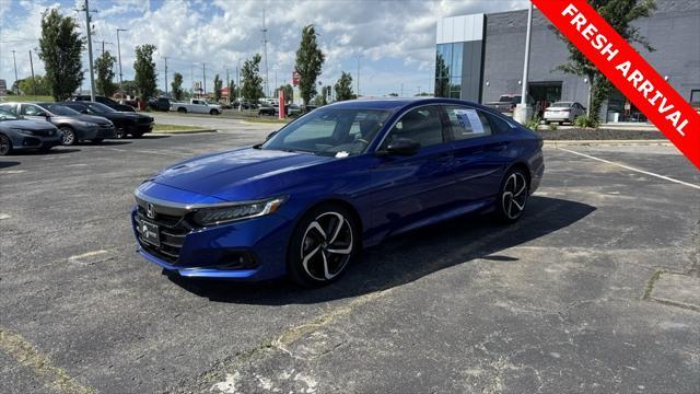 used 2022 Honda Accord car, priced at $28,623