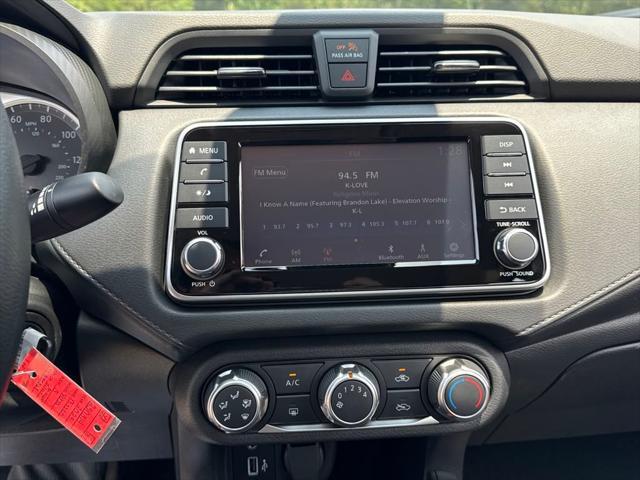 new 2025 Nissan Versa car, priced at $20,037
