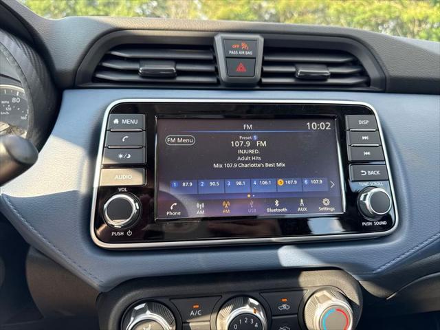 new 2025 Nissan Versa car, priced at $20,552