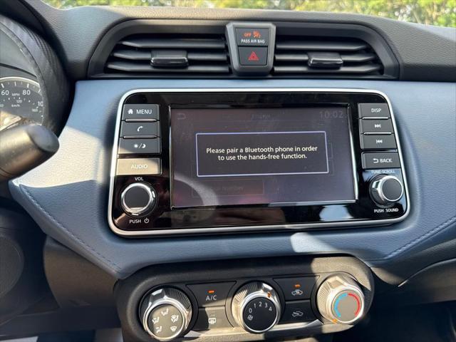 new 2025 Nissan Versa car, priced at $20,552