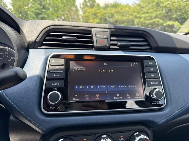 new 2025 Nissan Versa car, priced at $22,150