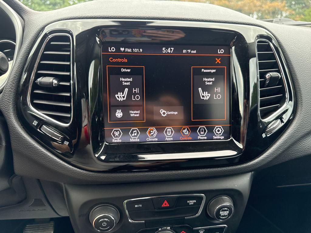 used 2020 Jeep Compass car, priced at $18,630