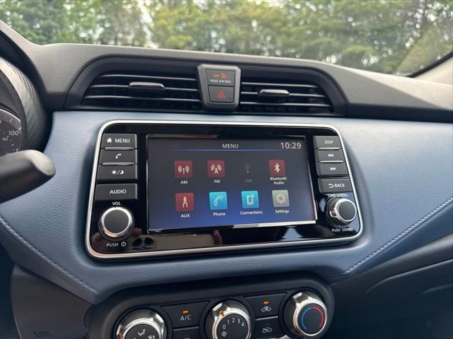 new 2025 Nissan Versa car, priced at $22,150