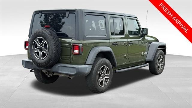 used 2020 Jeep Wrangler Unlimited car, priced at $29,999