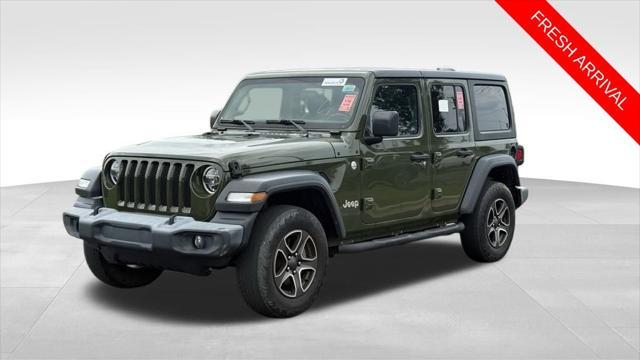 used 2020 Jeep Wrangler Unlimited car, priced at $29,999